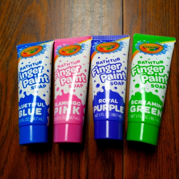 New Crayola Bathtub Finger Paint Soap. - Picture 1 of 2